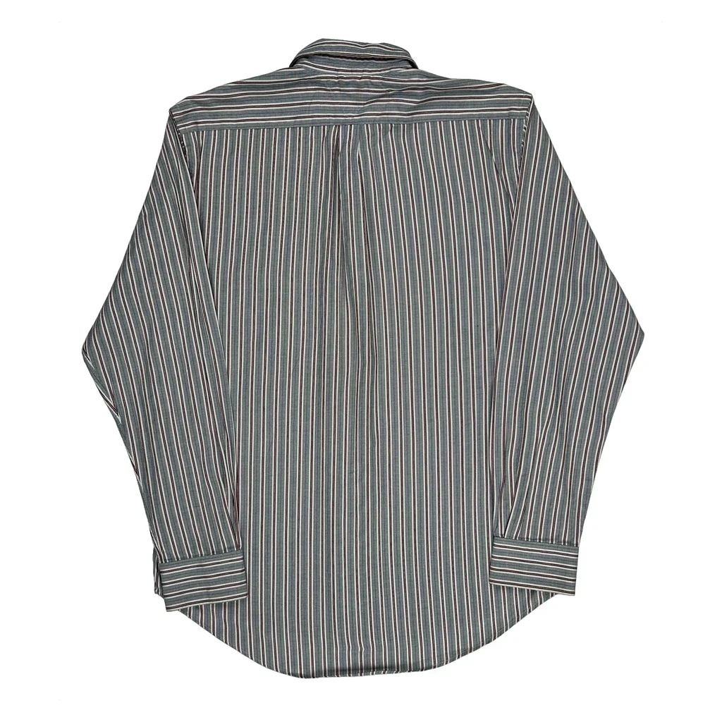 Tommy Hilfiger Striped Shirt - Medium Grey Cotton - Image 2