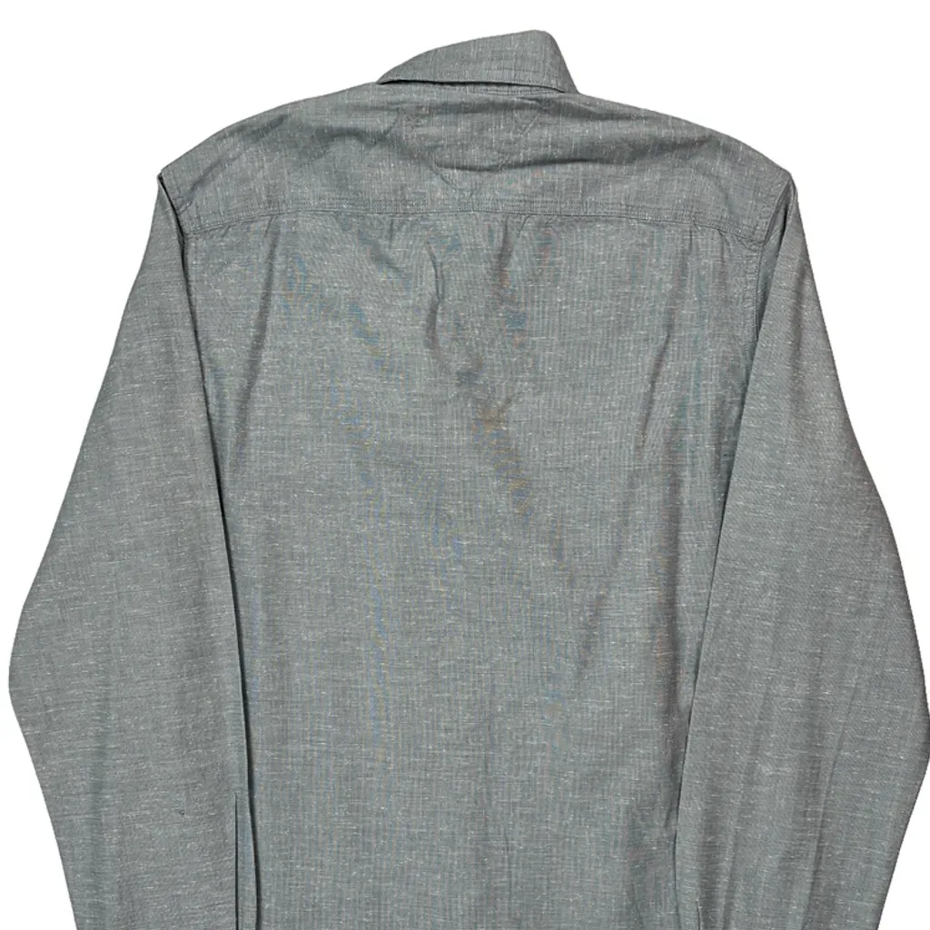 Tommy Hilfiger Shirt - Small Grey Cotton - Image 7