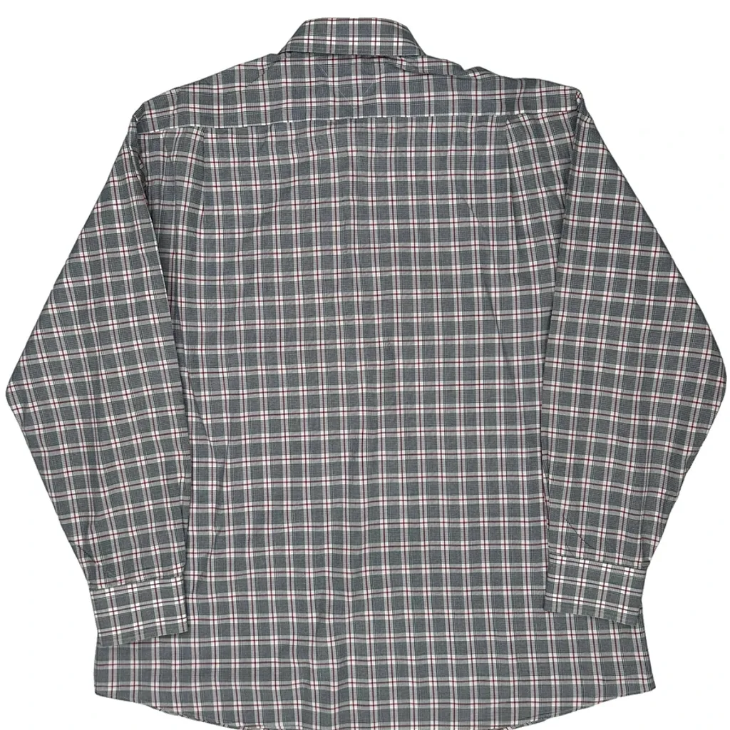 Tommy Hilfiger Checked Shirt - XL Grey Cotton - Image 6