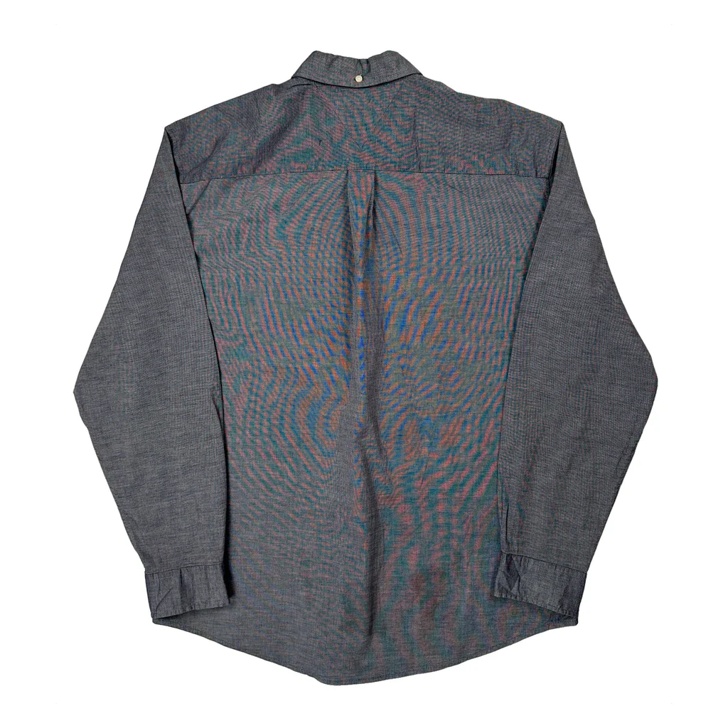 Tommy Hilfiger Checked Shirt - XL Grey Cotton - Image 2