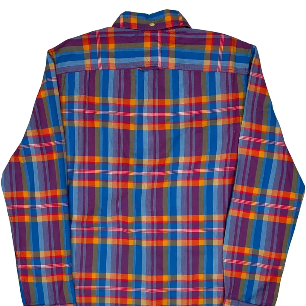 Tommy Hilfiger Shirt - Large Multicoloured Cotton - Image 7