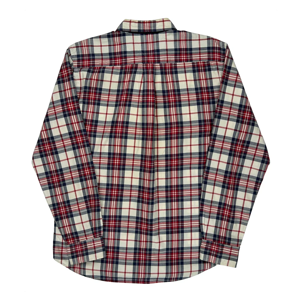 Tommy Hilfiger Checked Shirt - Large Multicoloured Cotton - Image 2