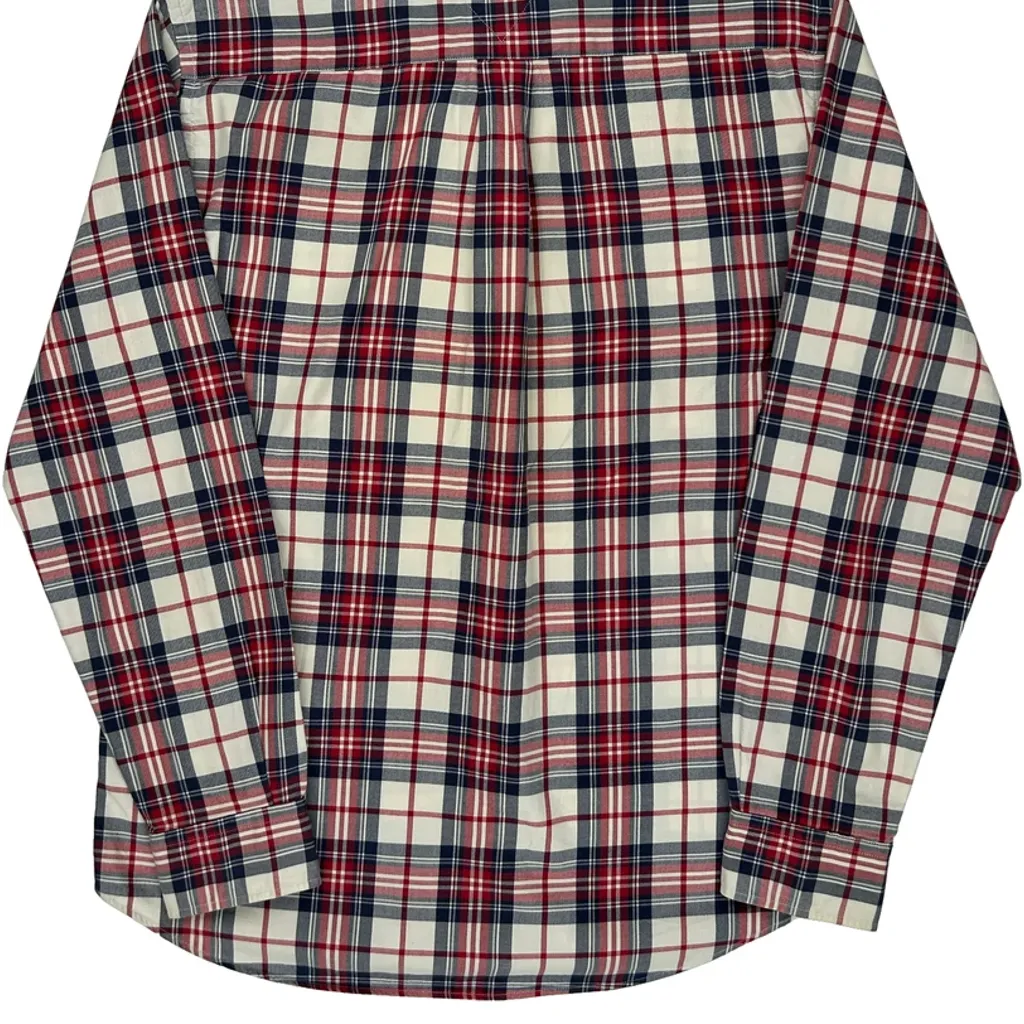 Tommy Hilfiger Checked Shirt - Large Multicoloured Cotton - Image 7