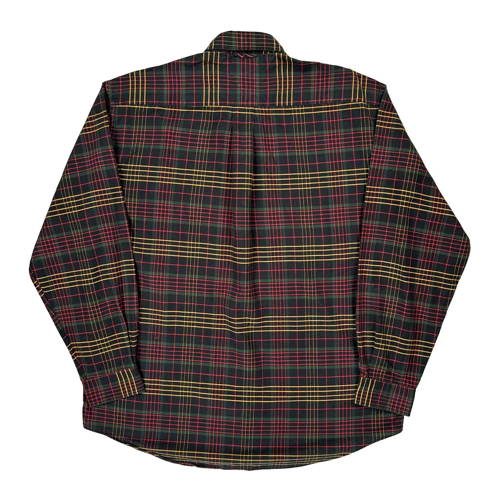 Tommy Hilfiger Checked Shirt - Large Multicoloured Cotton - Image 2