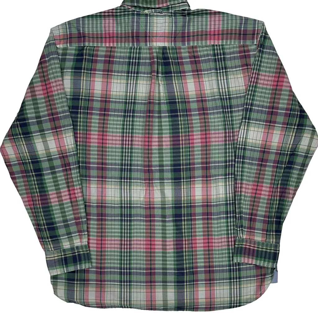 Tommy Hilfiger Checked Shirt - Large Multicoloured Cotton - Image 7