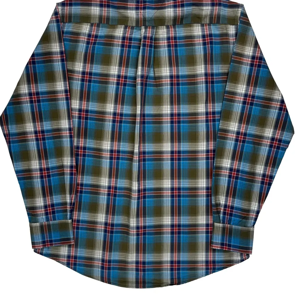 Tommy Hilfiger Checked Shirt - Large Multicoloured Cotton - Image 6