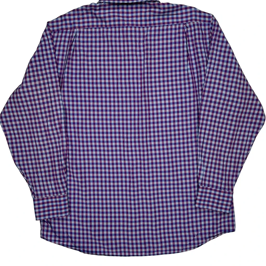 Tommy Hilfiger Checked Shirt - Large Multicoloured Cotton - Image 7