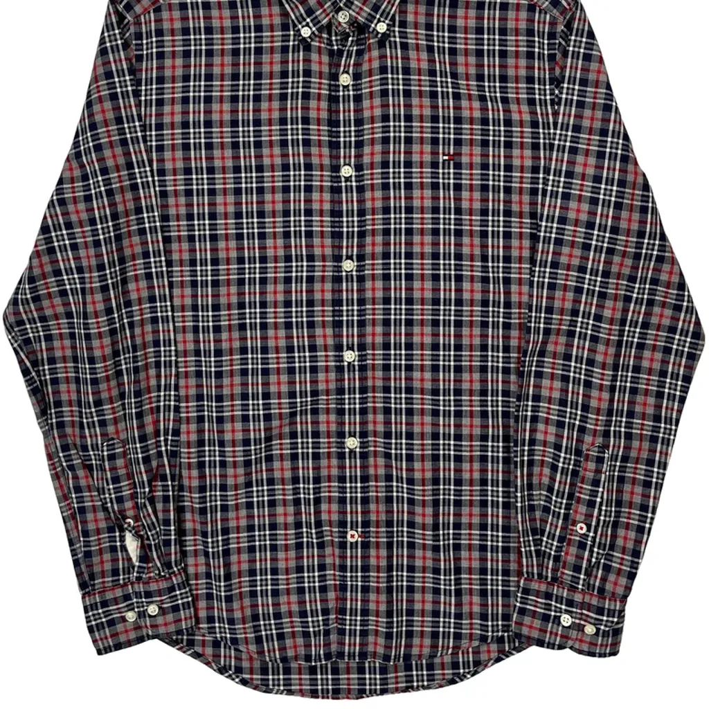 Tommy Hilfiger Checked Shirt - Medium Multicoloured Cotton - Image 5