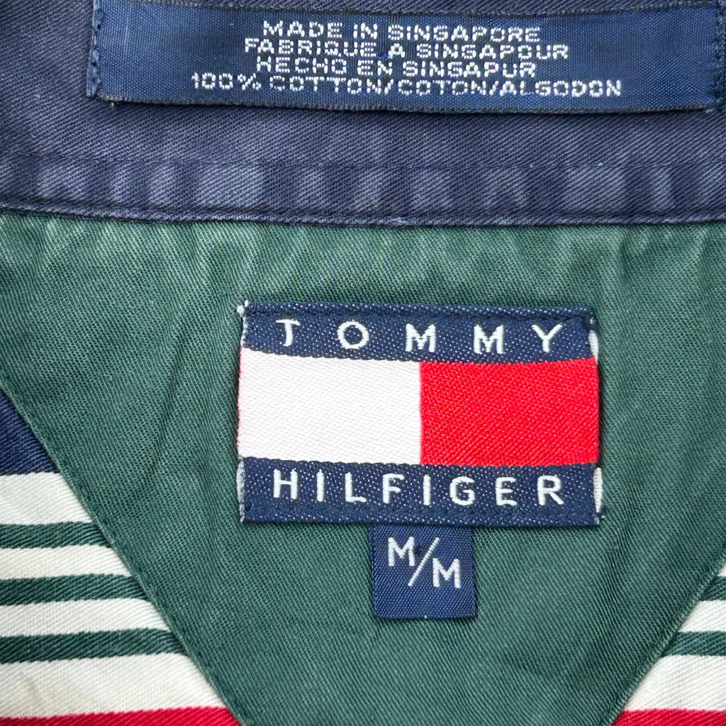 Tommy Hilfiger Striped Shirt - Medium Multicoloured Cotton - Image 3