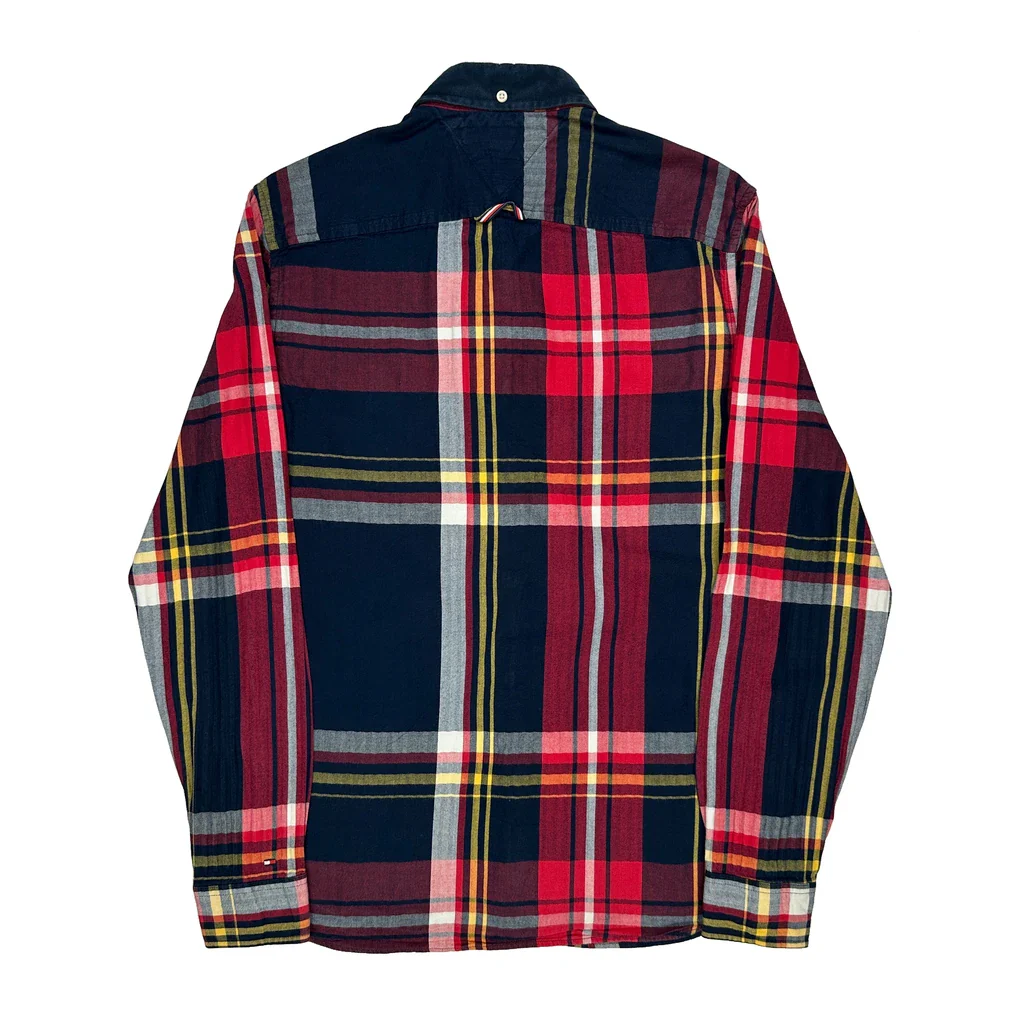 Tommy Hilfiger Checked Shirt - Medium Multicoloured Cotton - Image 2