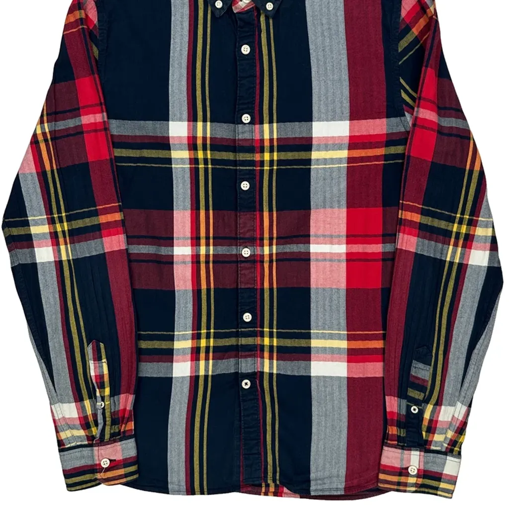 Tommy Hilfiger Checked Shirt - Medium Multicoloured Cotton - Image 5