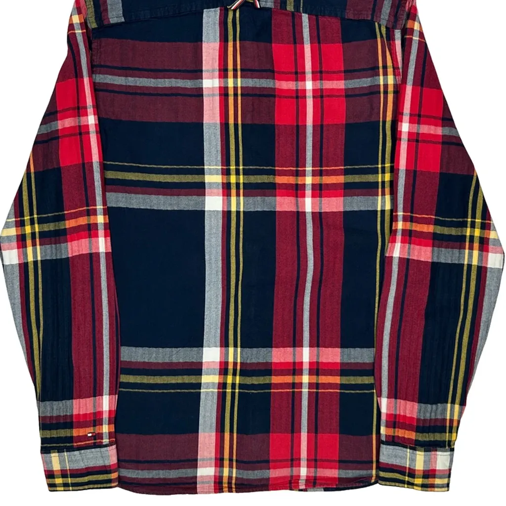 Tommy Hilfiger Checked Shirt - Medium Multicoloured Cotton - Image 7
