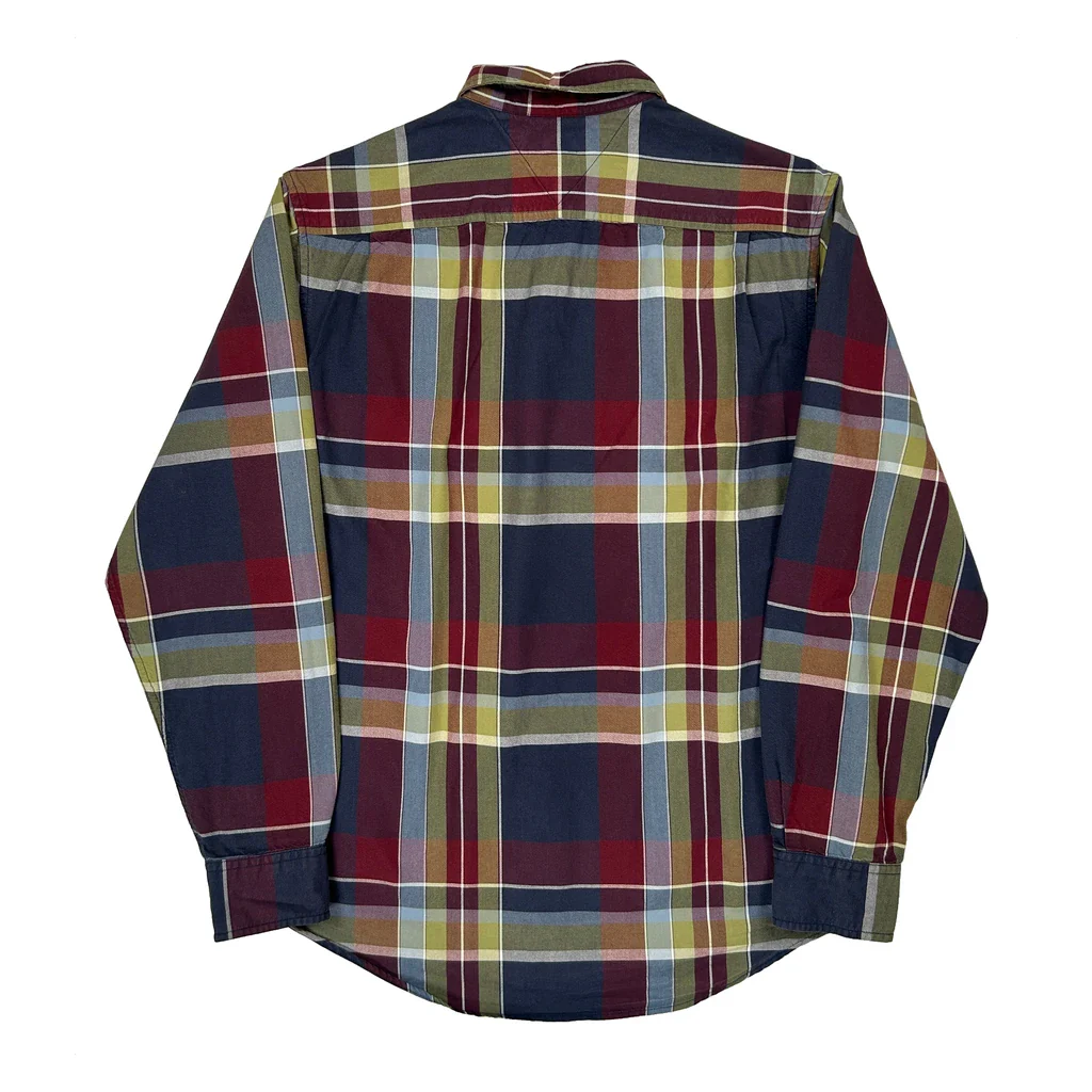 Tommy Hilfiger Checked Shirt - Medium Multicoloured Cotton - Image 2