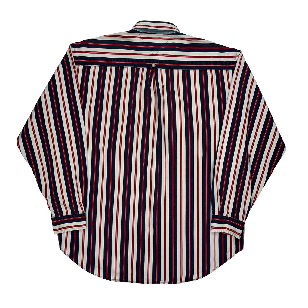 Tommy Hilfiger Striped Shirt - XL Multicoloured Cotton - Image 2