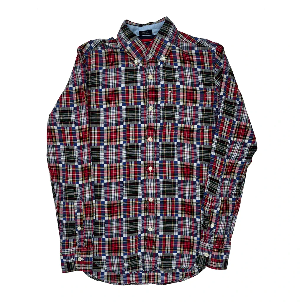 Tommy Hilfiger Checked Shirt - XS Multicoloured Cotton