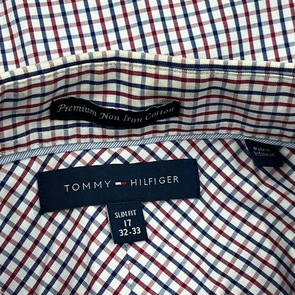 Tommy Hilfiger Slim Fit Shirt - XS Multicoloured Cotton - Image 3