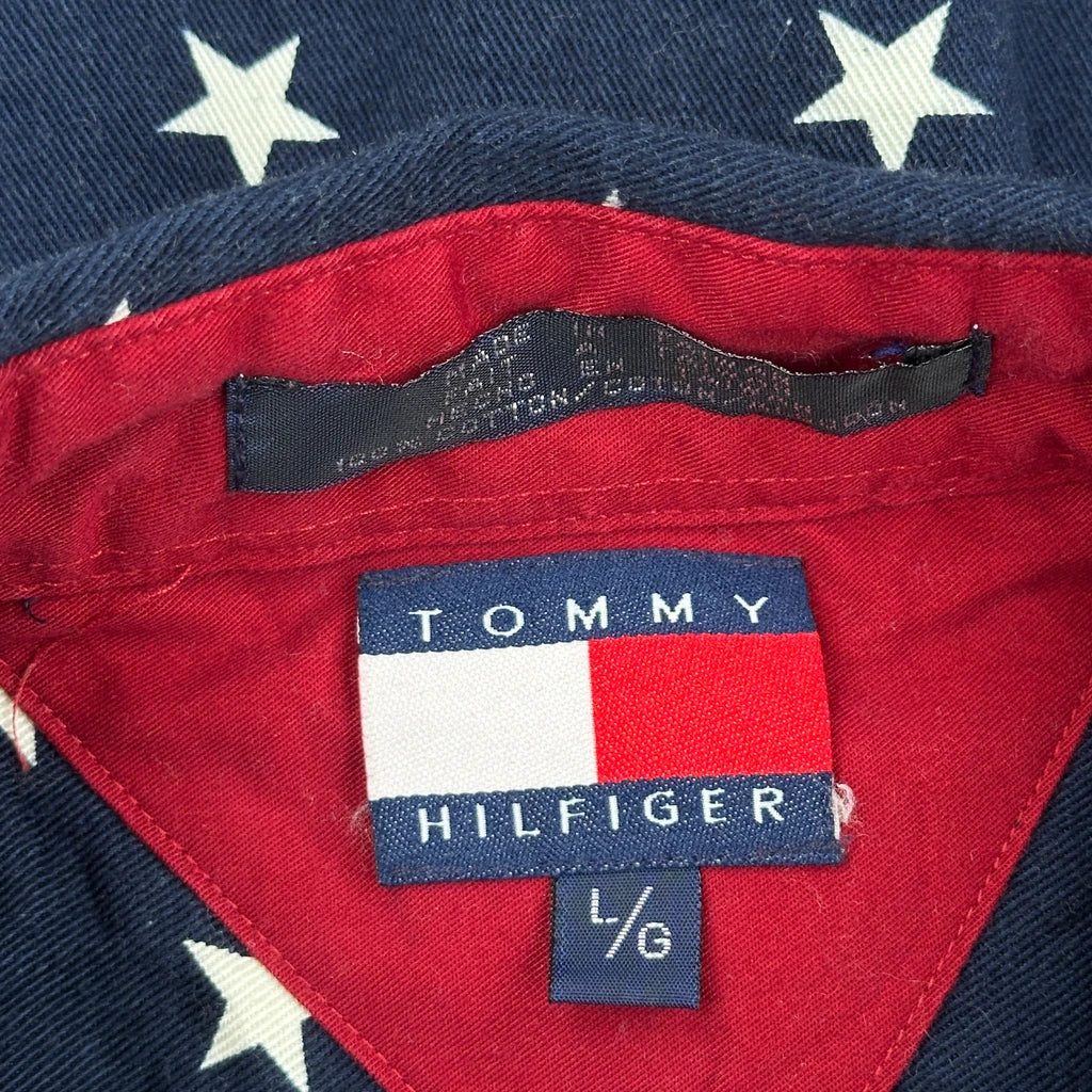 Tommy Hilfiger Shirt - Large Navy Cotton - Image 3