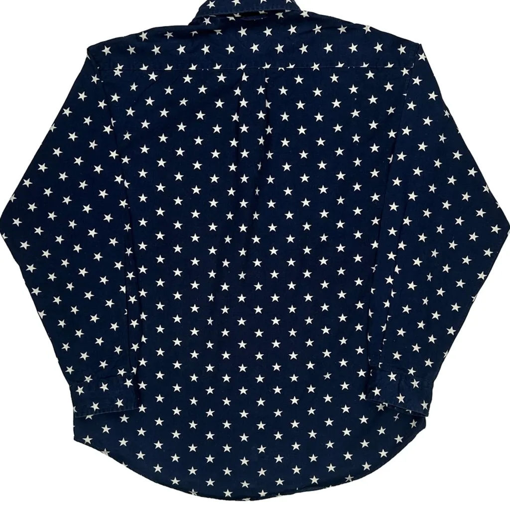 Tommy Hilfiger Shirt - Large Navy Cotton - Image 7