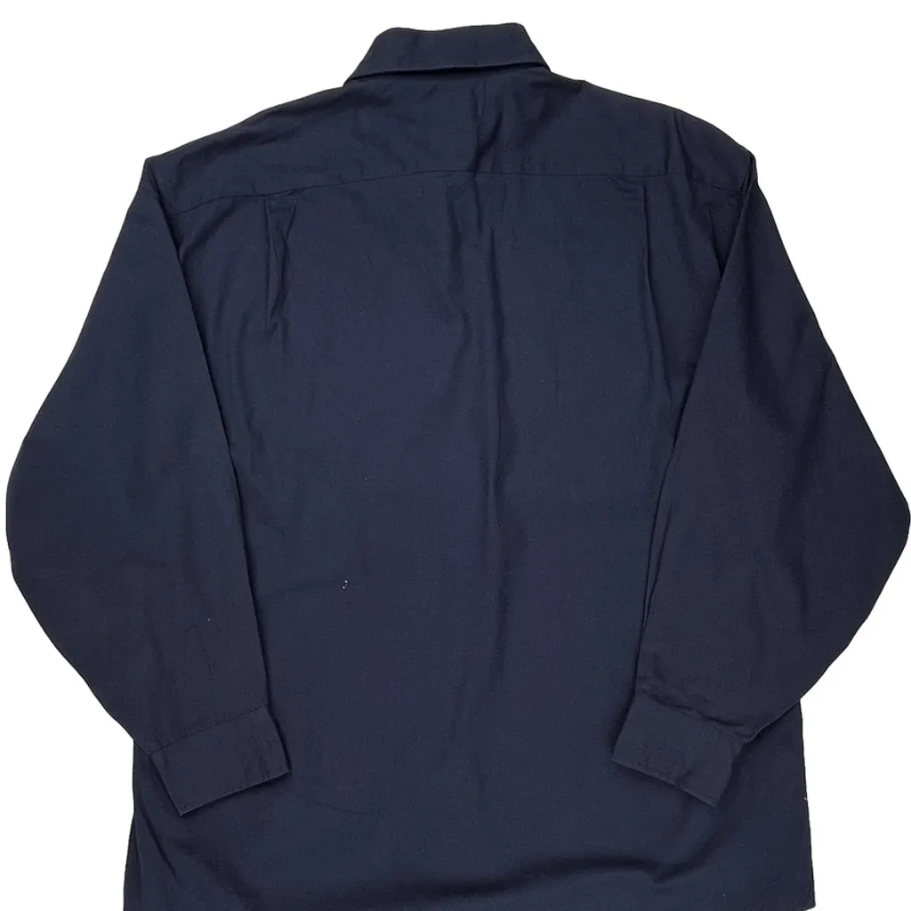 Tommy Hilfiger Shirt - Large Navy Cotton - Image 6