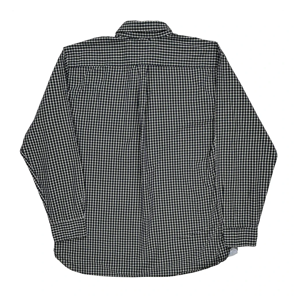 Tommy Hilfiger Checked Shirt - Large Navy Cotton - Image 2