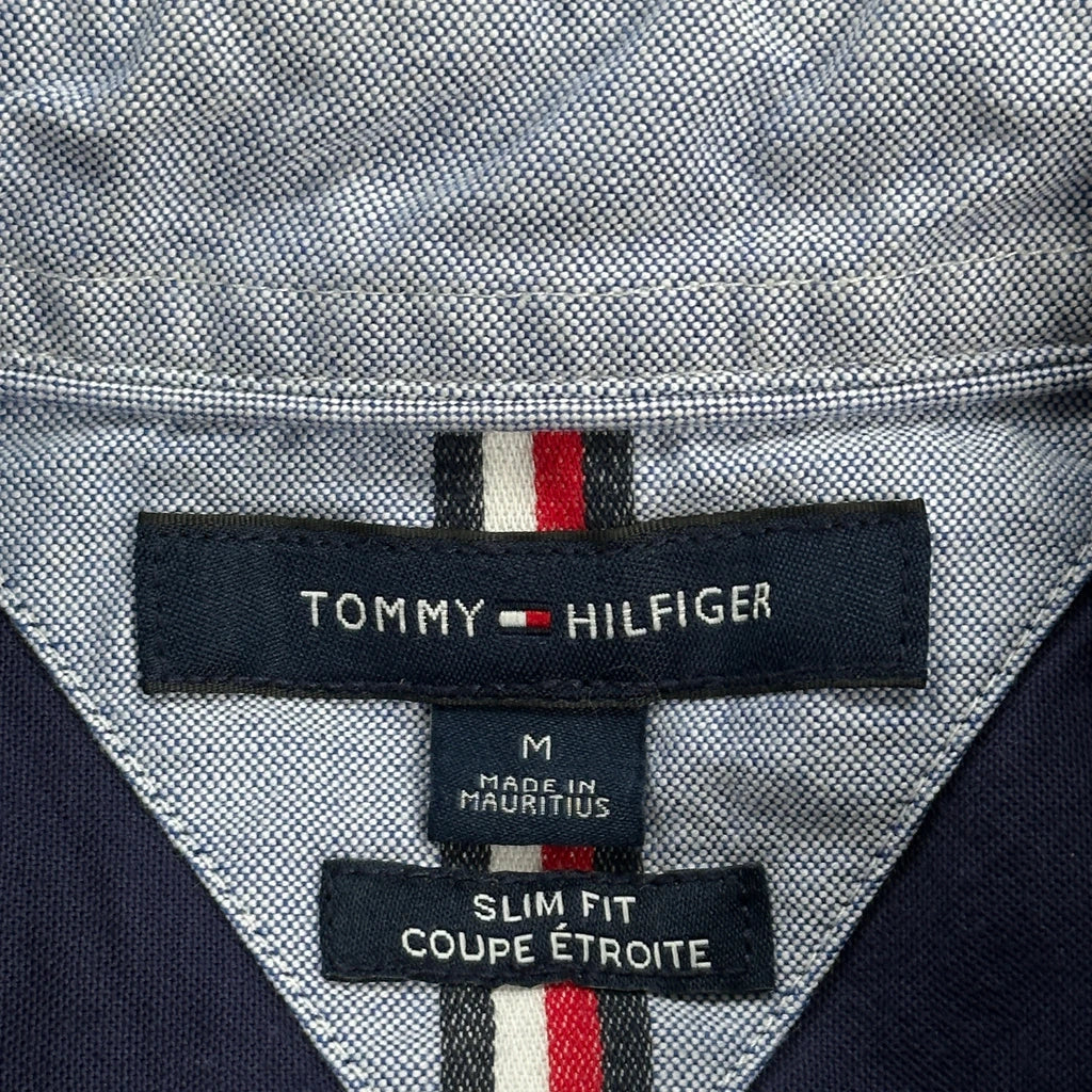 Tommy Hilfiger Slim Fit Shirt - Medium Navy Cotton - Image 3