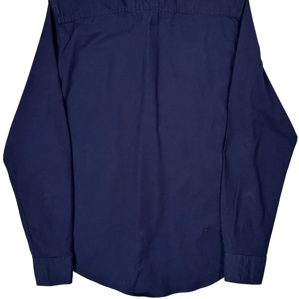 Tommy Hilfiger Slim Fit Shirt - Medium Navy Cotton - Image 7