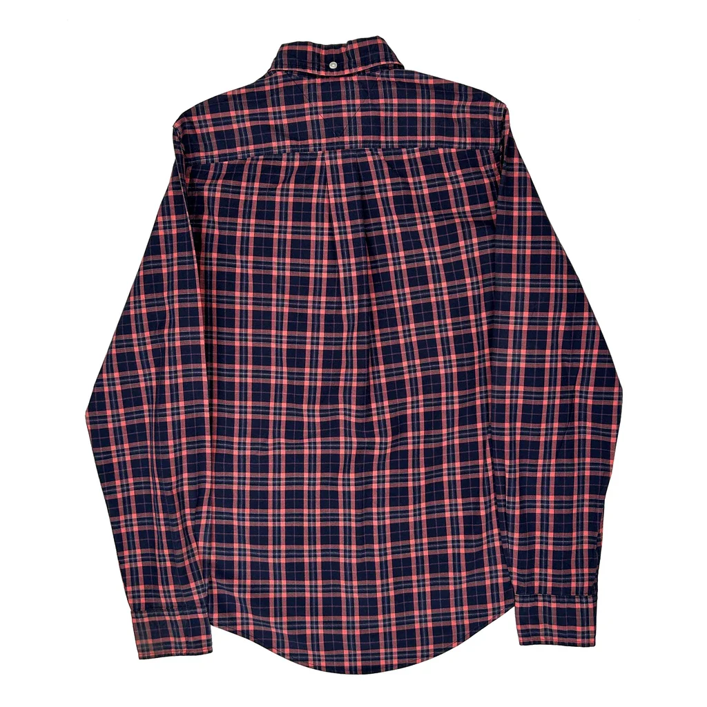 Tommy Hilfiger Checked Shirt - XS Navy Cotton - Image 2
