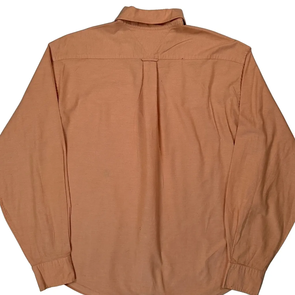 Tommy Hilfiger Shirt - XL Orange Cotton - Image 6