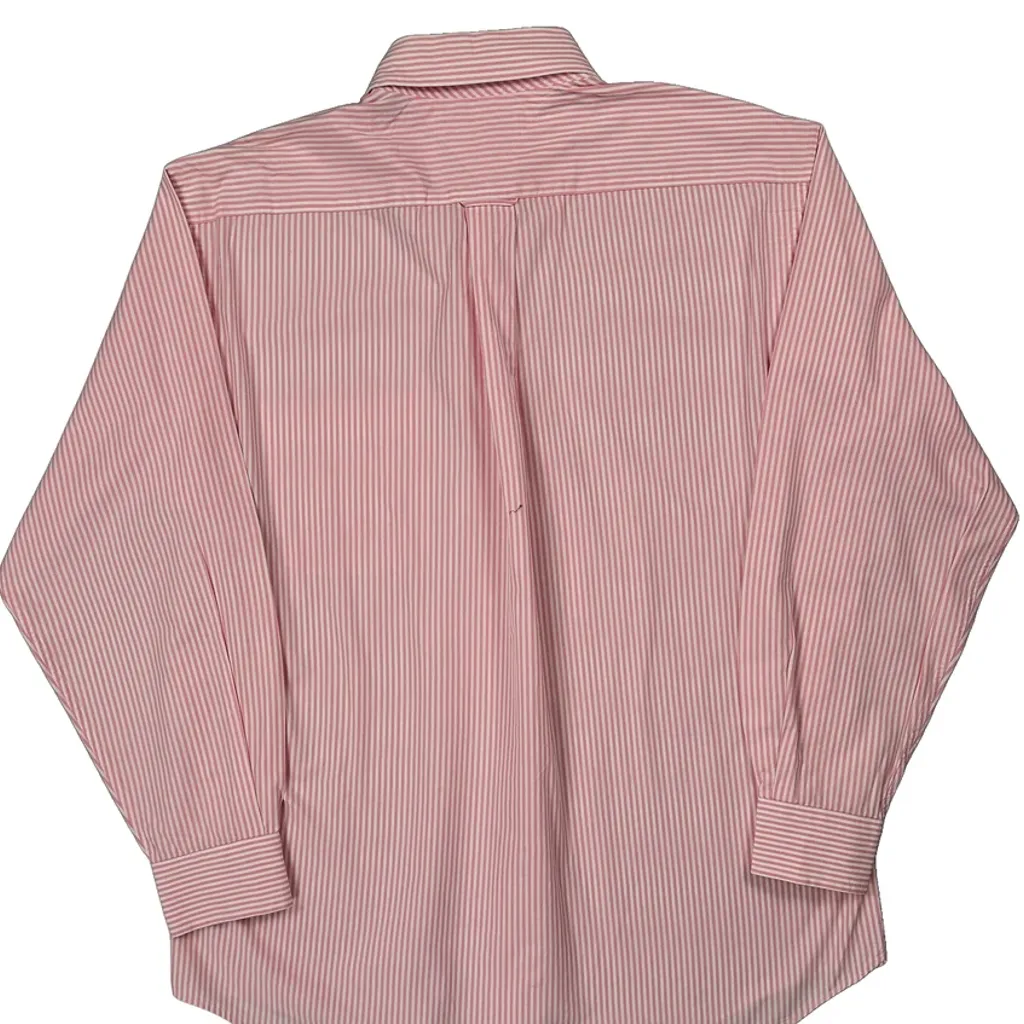 Tommy Hilfiger Striped Shirt - Medium Pink Cotton - Image 6