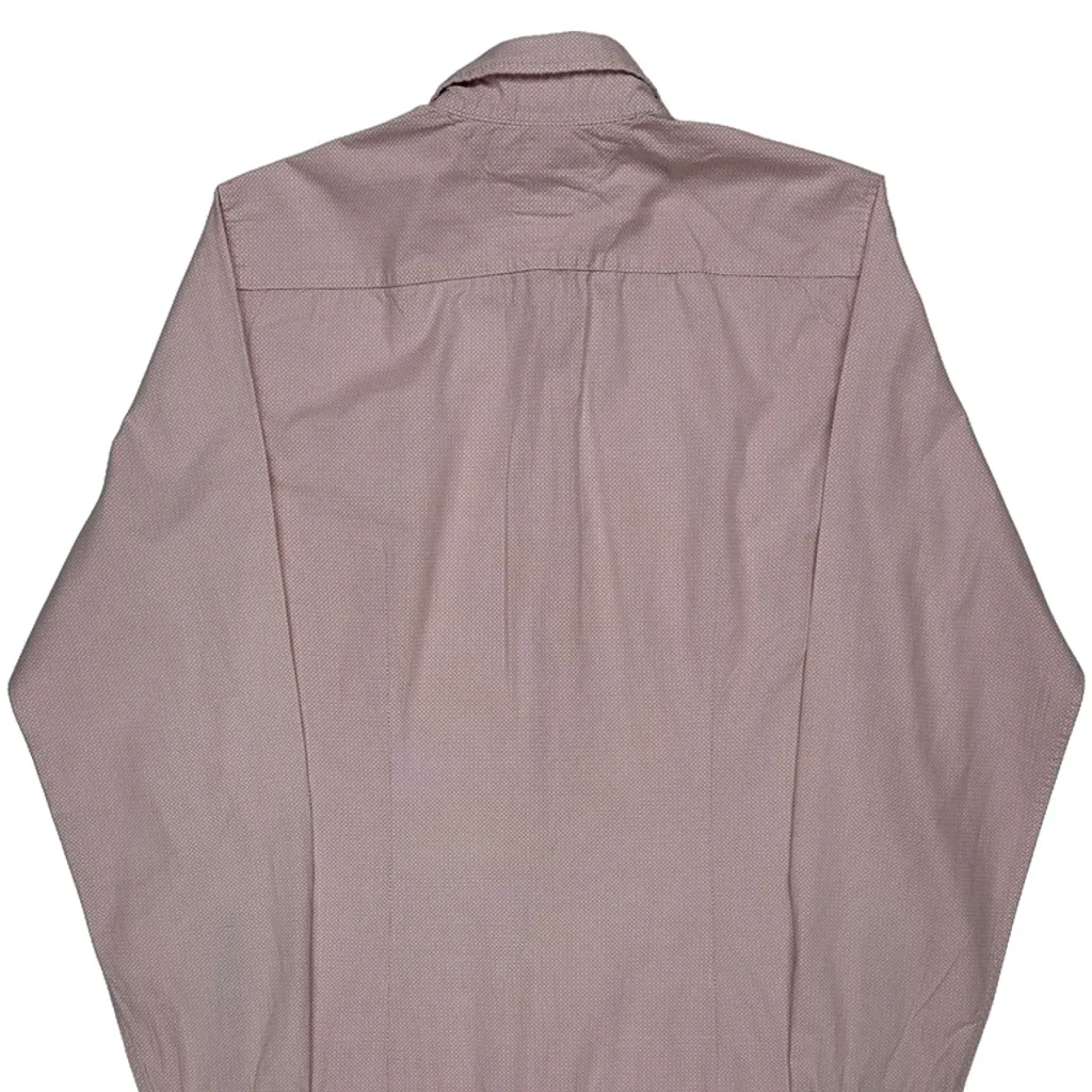 Tommy Hilfiger Slim Fit Shirt - Medium Pink Cotton - Image 6