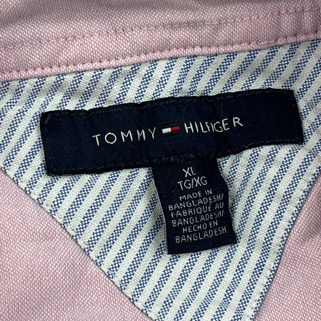 Tommy Hilfiger Shirt - XL Pink Cotton - Image 3