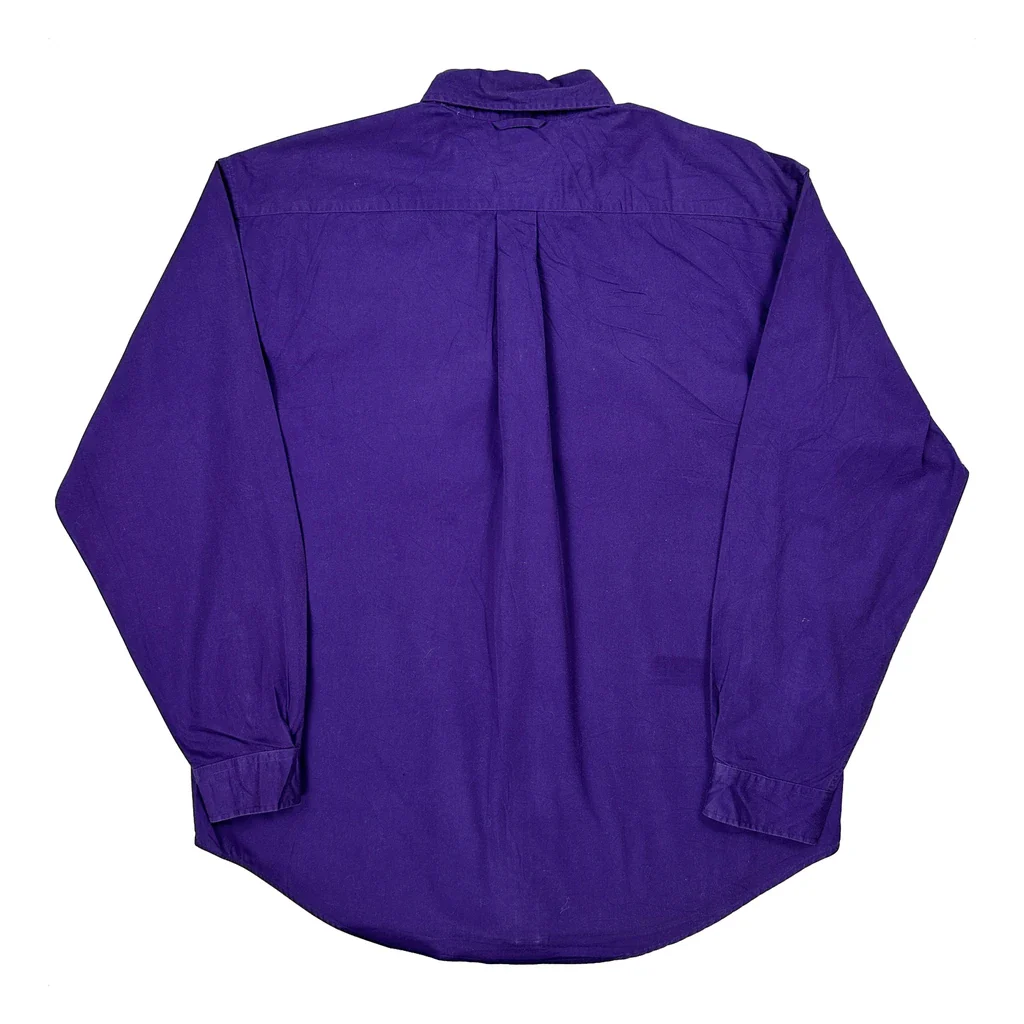 Tommy Hilfiger Shirt - XL Purple Cotton - Image 2