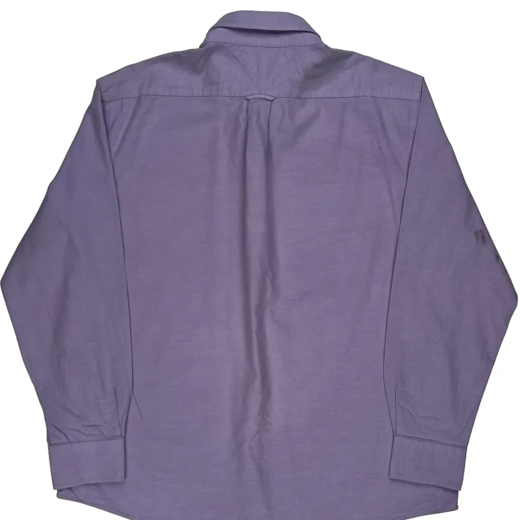 Tommy Hilfiger Slim Fit Shirt - XL Purple Cotton - Image 7