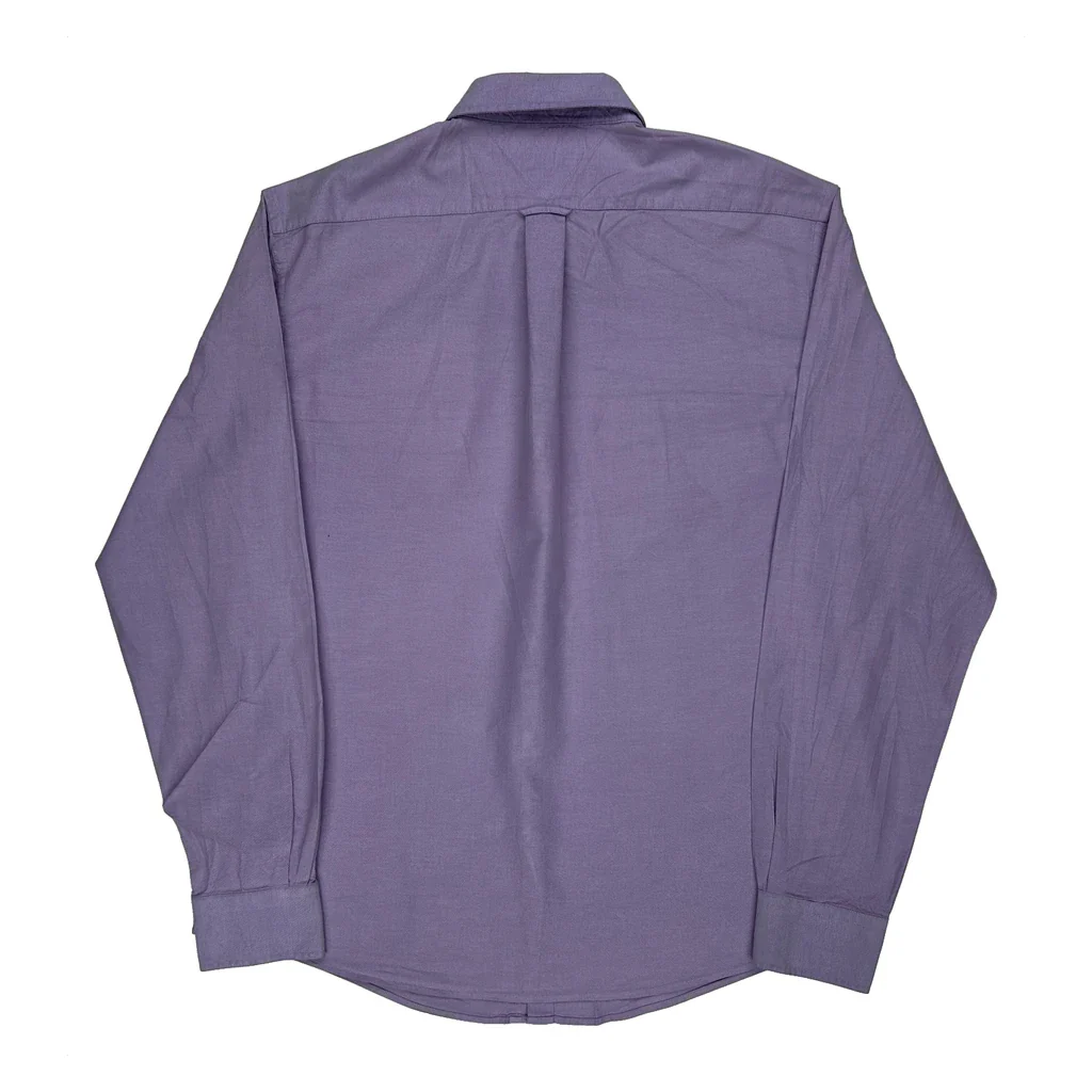 Tommy Hilfiger Slim Fit Shirt - XL Purple Cotton - Image 2