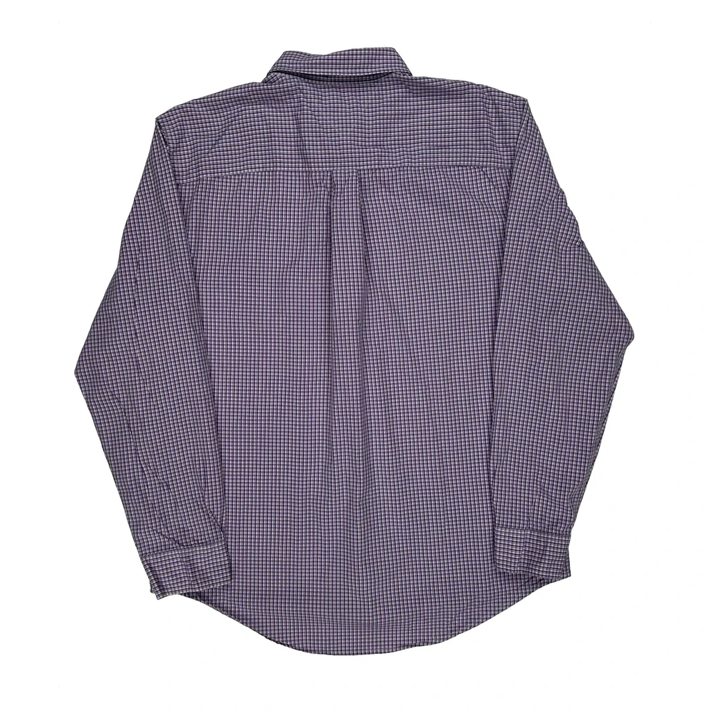 Tommy Hilfiger Checked Shirt - XL Purple Cotton - Image 2