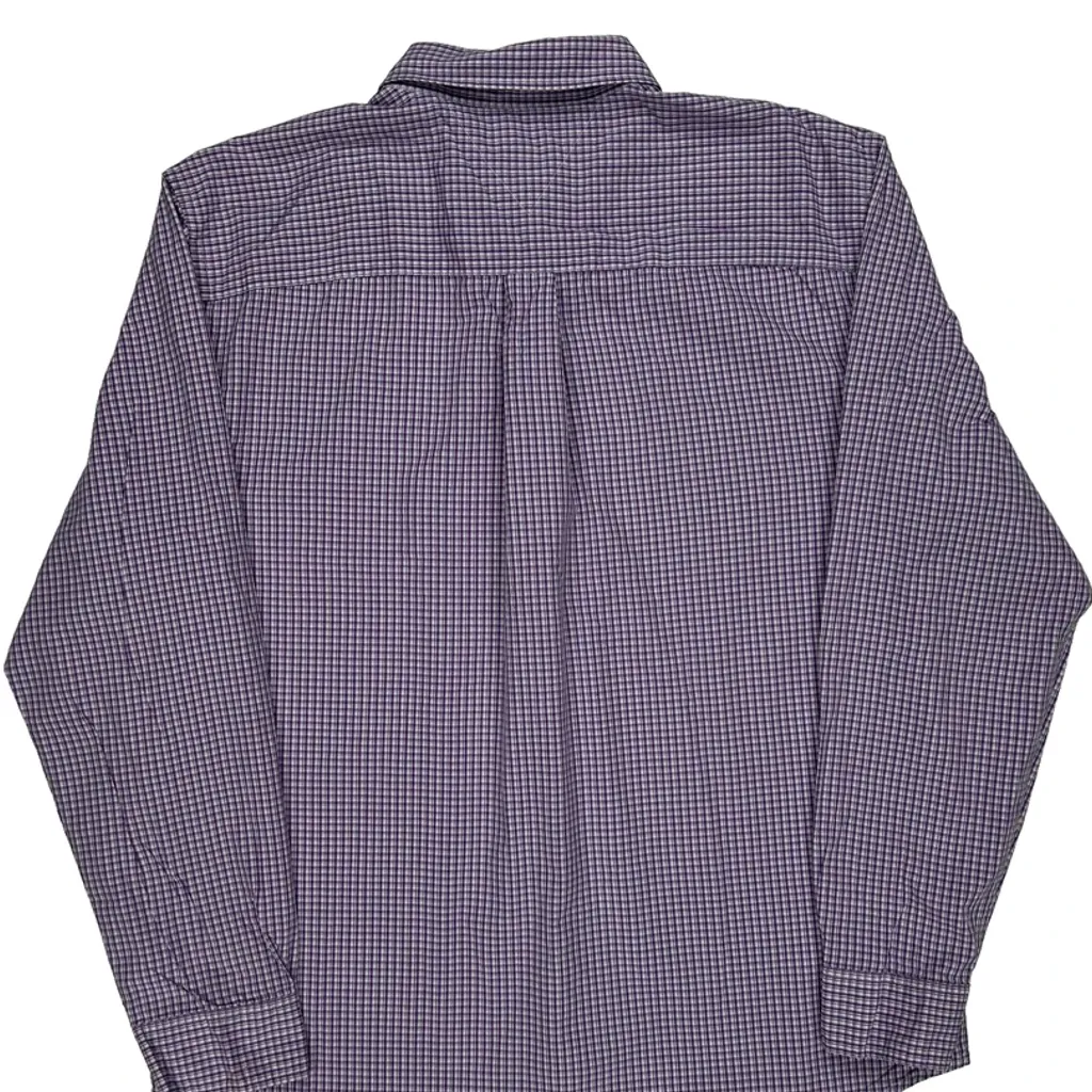 Tommy Hilfiger Checked Shirt - XL Purple Cotton - Image 7