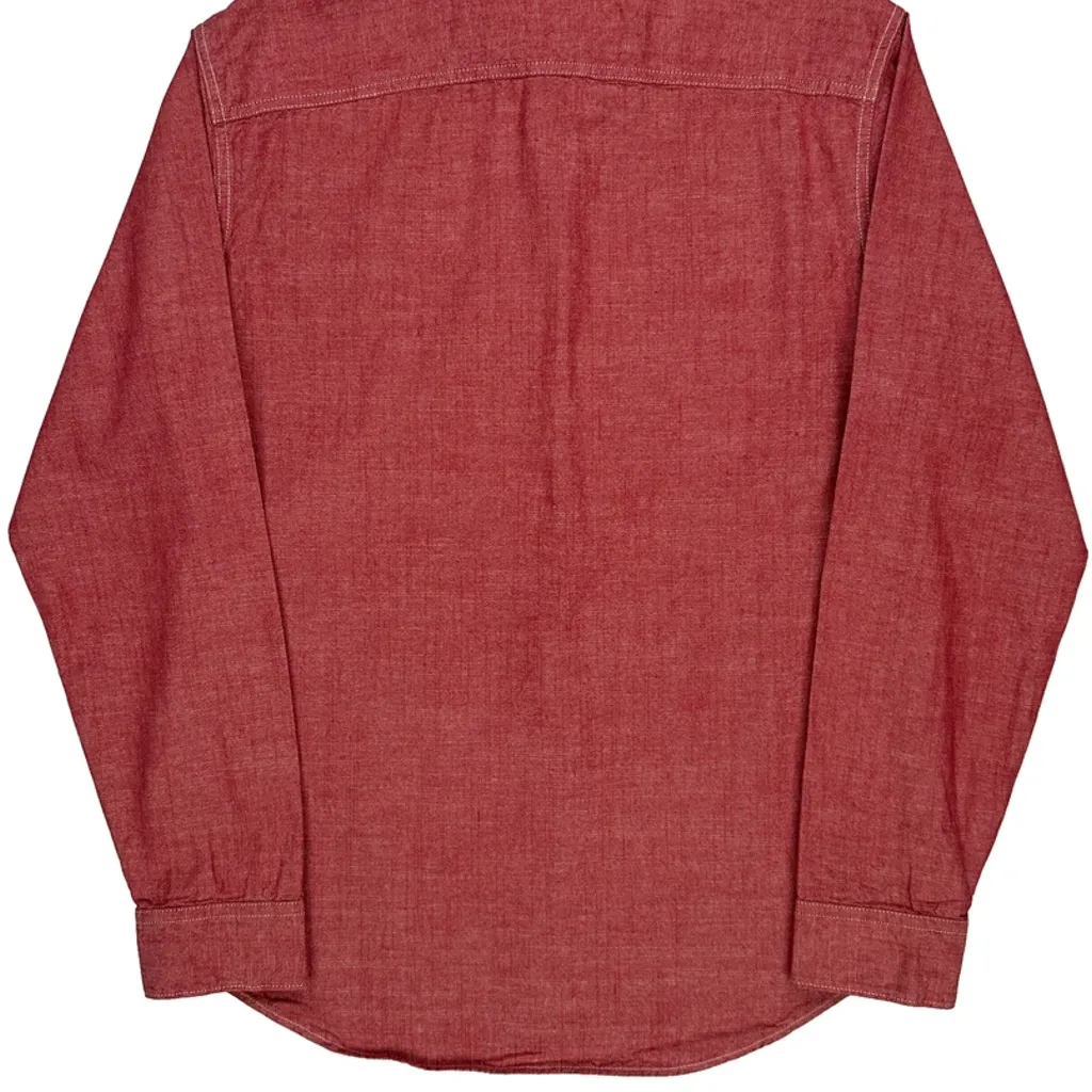 Tommy Hilfiger Shirt - Large Red Cotton - Image 7