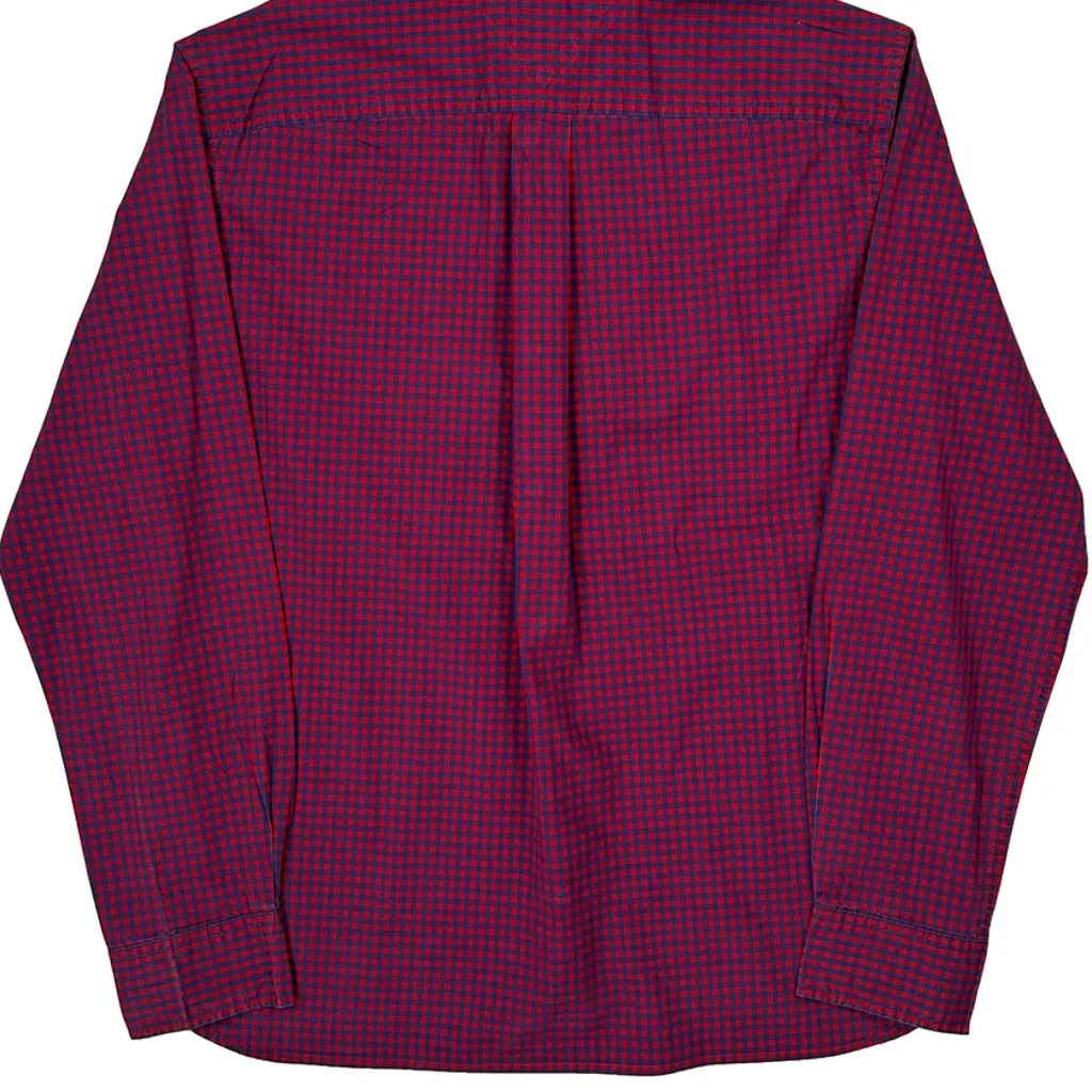 Tommy Hilfiger Checked Shirt - Large Red Cotton - Image 7