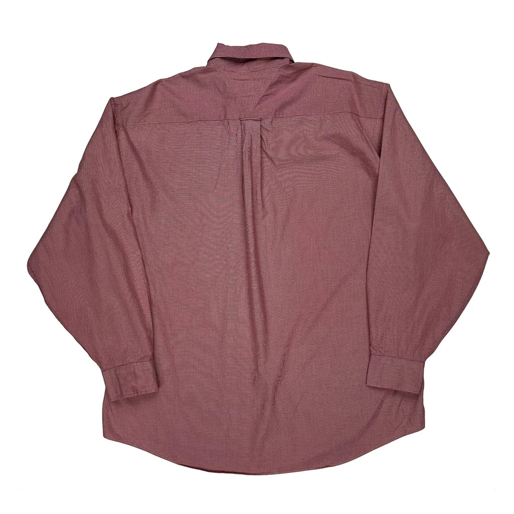 Tommy Hilfiger Shirt - Large Red Cotton - Image 2