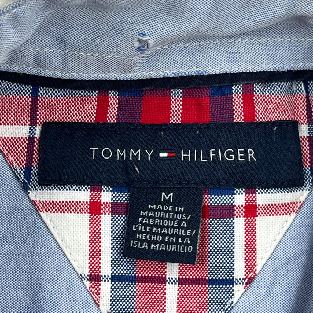 Tommy Hilfiger Checked Shirt - Medium Red Cotton - Image 3