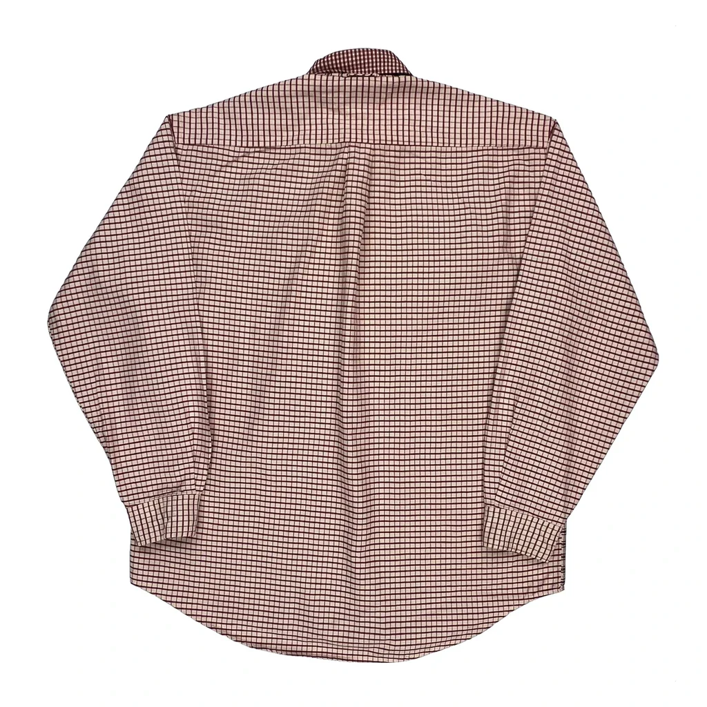 Tommy Hilfiger Checked Shirt - Medium Red Cotton - Image 2