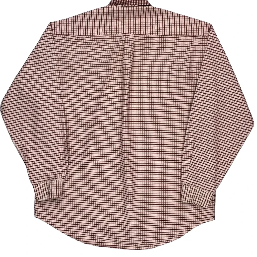 Tommy Hilfiger Checked Shirt - Medium Red Cotton - Image 6