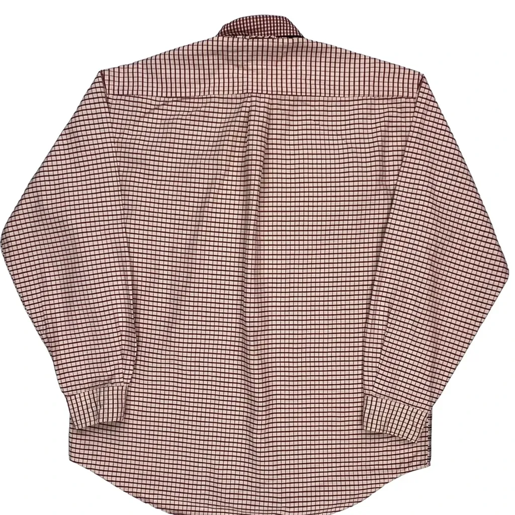 Tommy Hilfiger Checked Shirt - Medium Red Cotton - Image 7