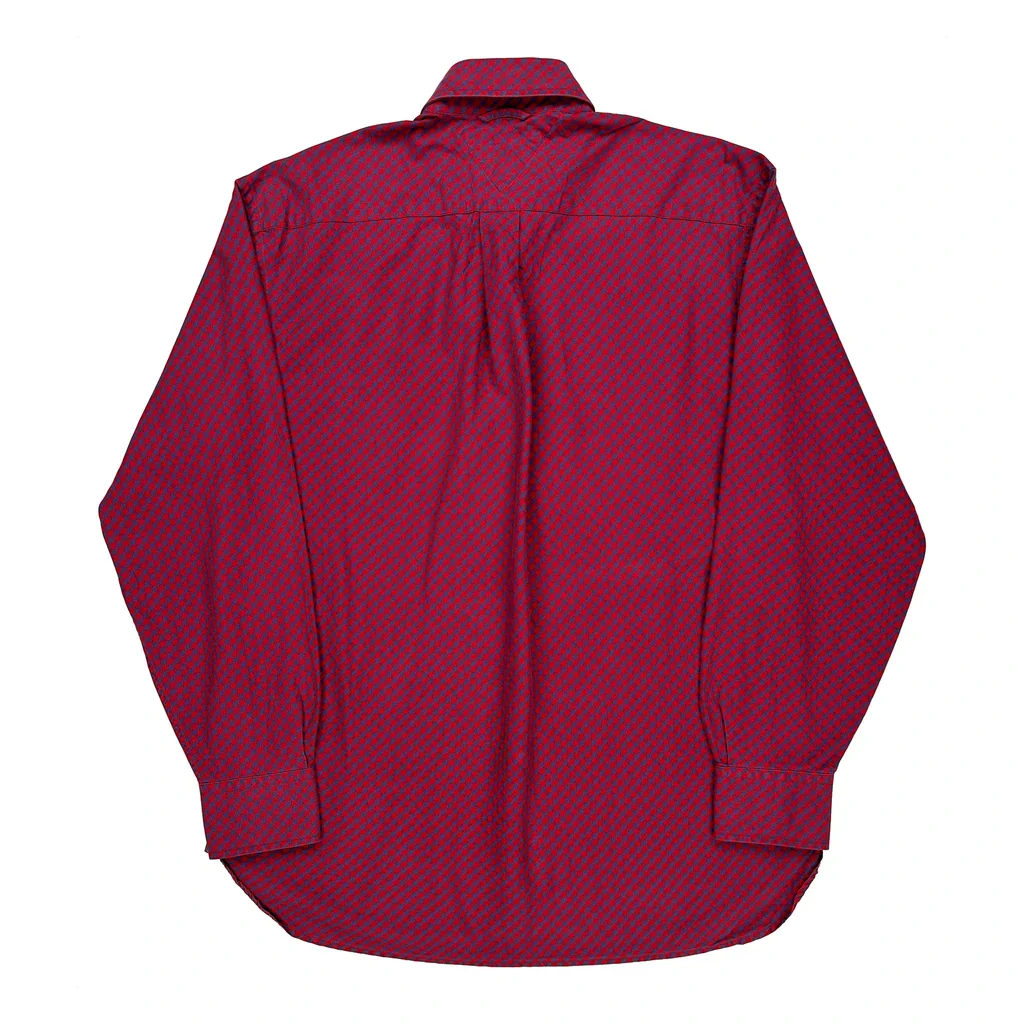 Tommy Hilfiger Checked Shirt - Medium Red Cotton - Image 2