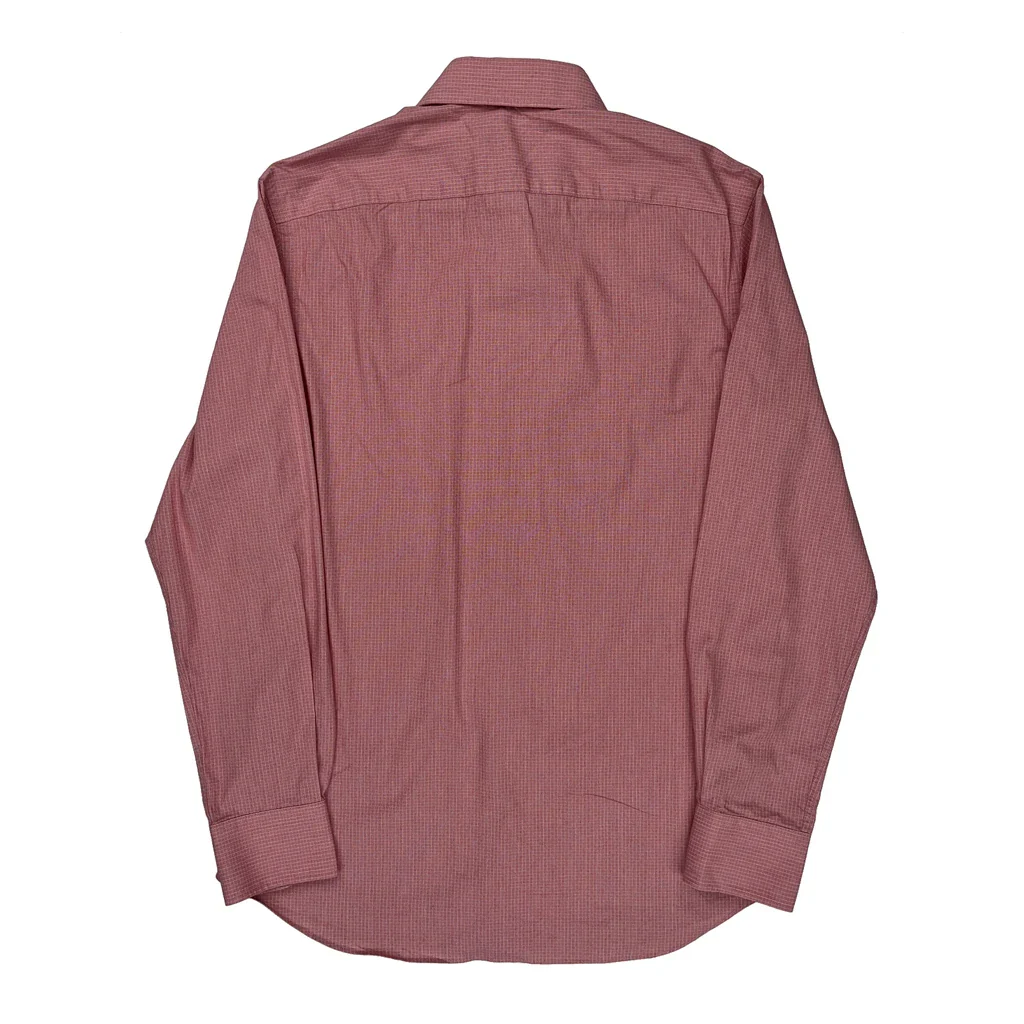 Tommy Hilfiger Slim Fit Shirt - Medium Red Cotton - Image 2