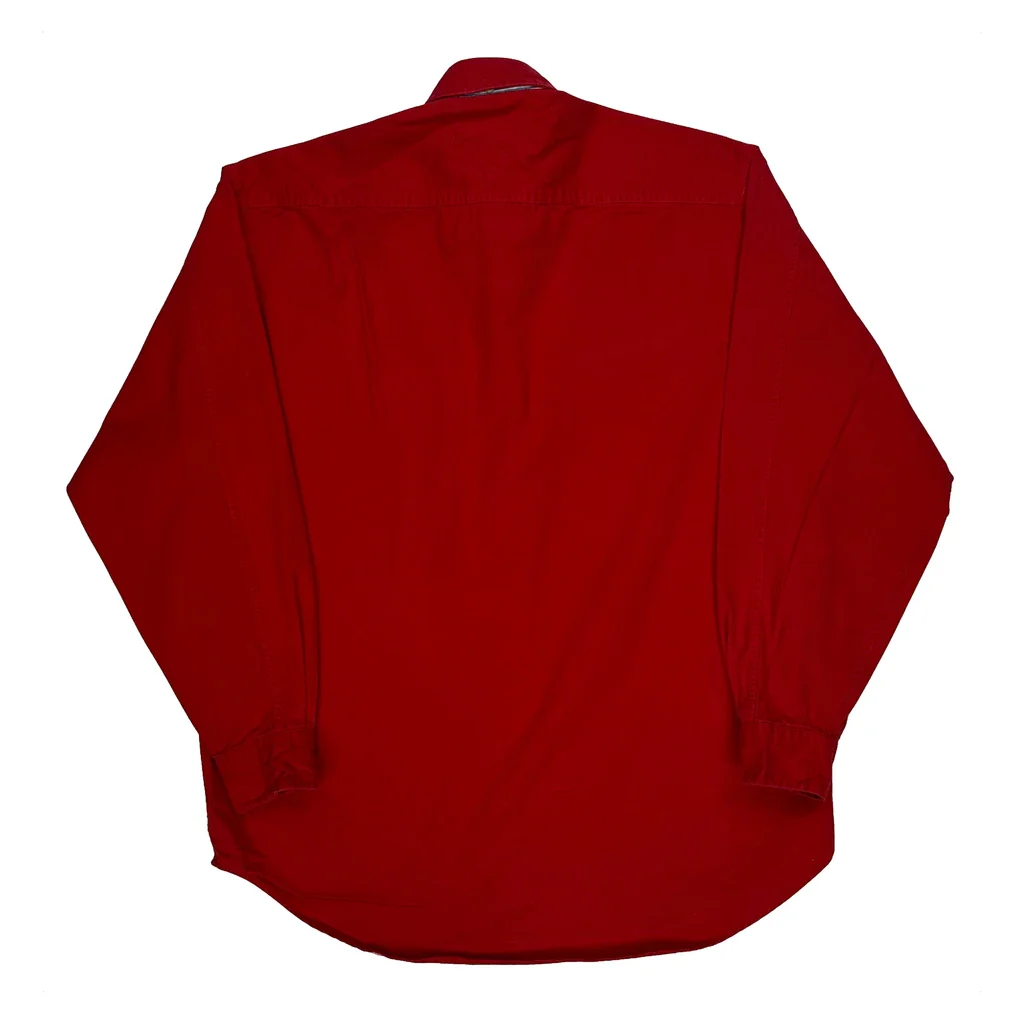 Tommy Hilfiger Shirt - Small Red Cotton - Image 2