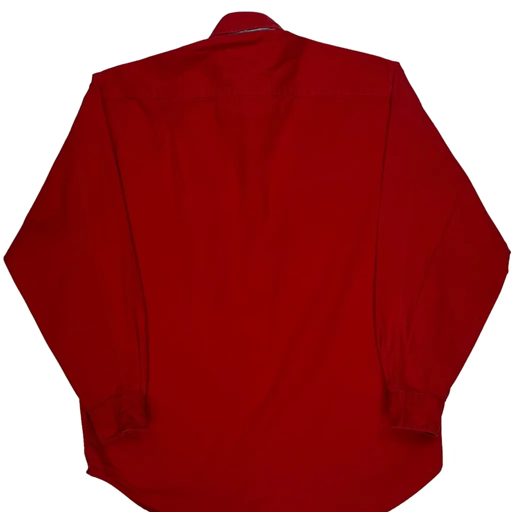 Tommy Hilfiger Shirt - Small Red Cotton - Image 6