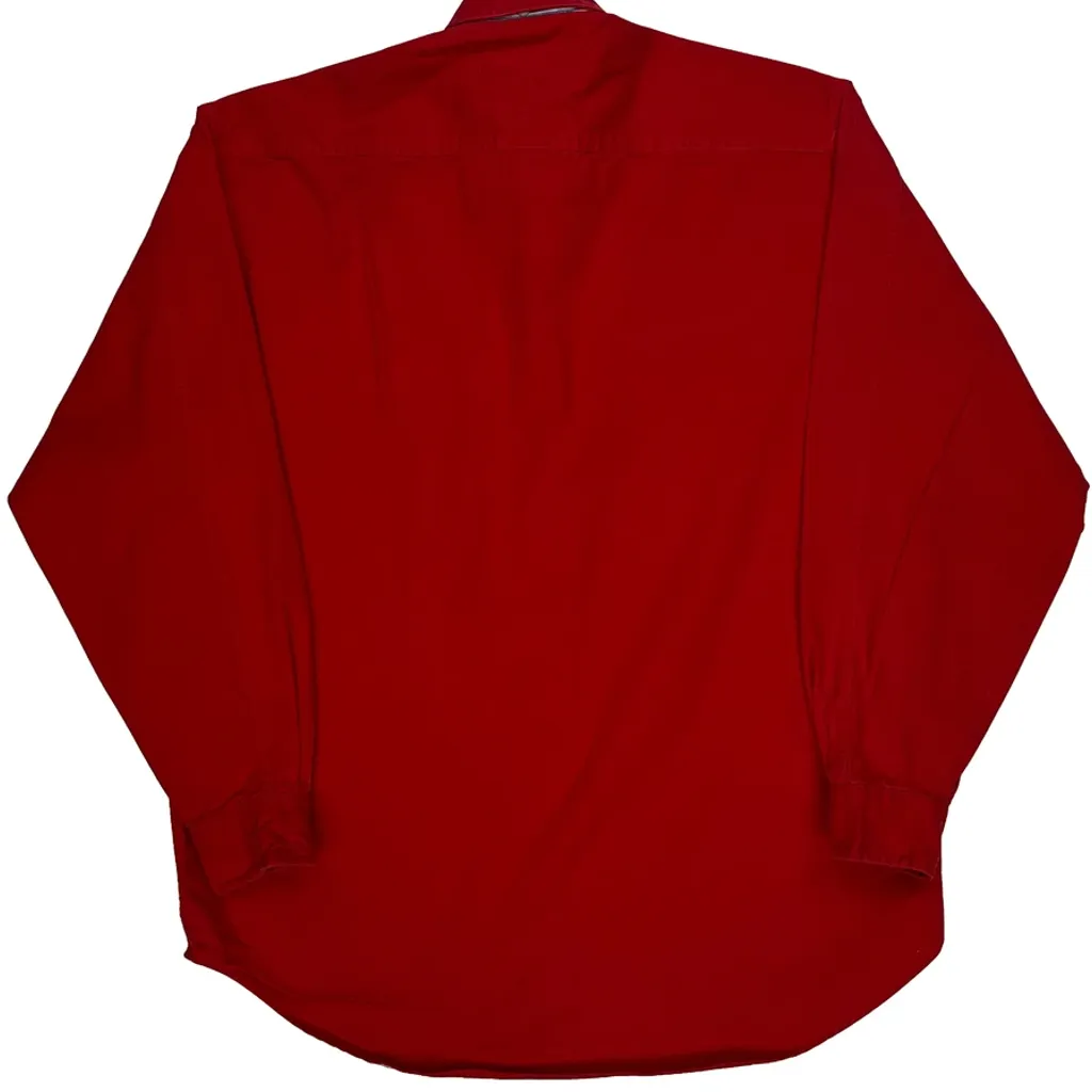 Tommy Hilfiger Shirt - Small Red Cotton - Image 7