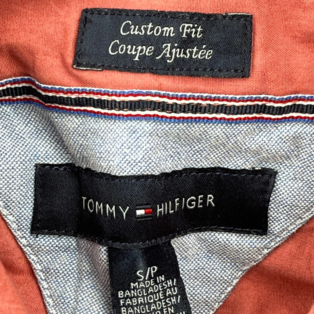 Tommy Hilfiger Shirt - Small Red Cotton - Image 3