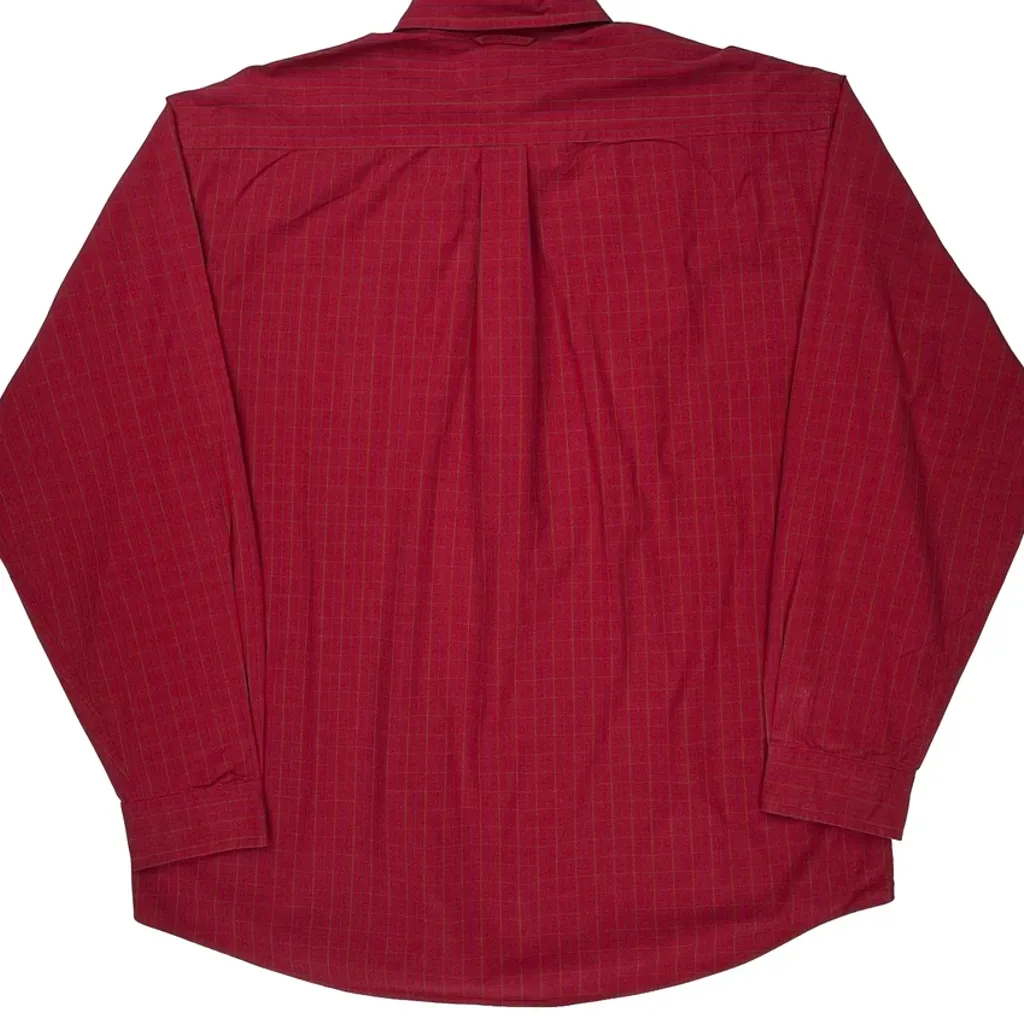 Tommy Hilfiger Striped Shirt - XL Red Cotton - Image 7
